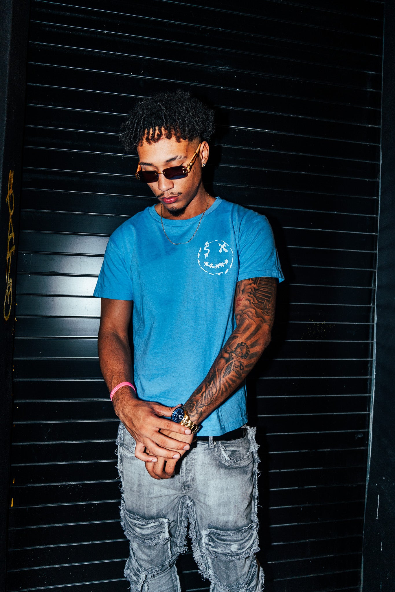 SalazarXssentials NC Blue Shirt