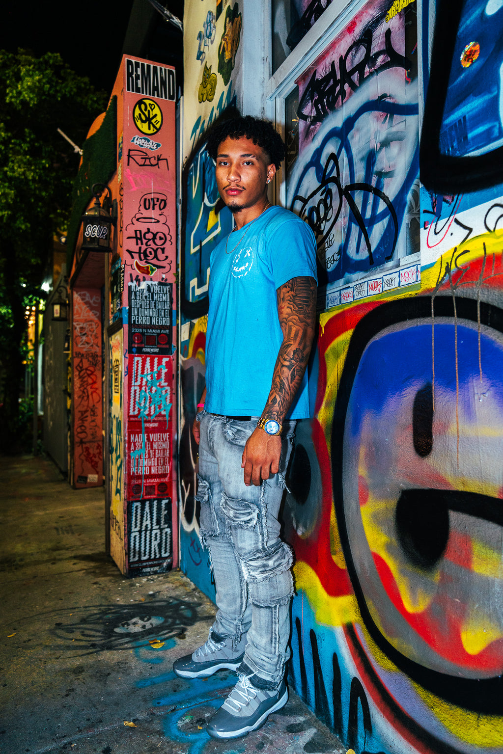 SalazarXssentials NC Blue Shirt