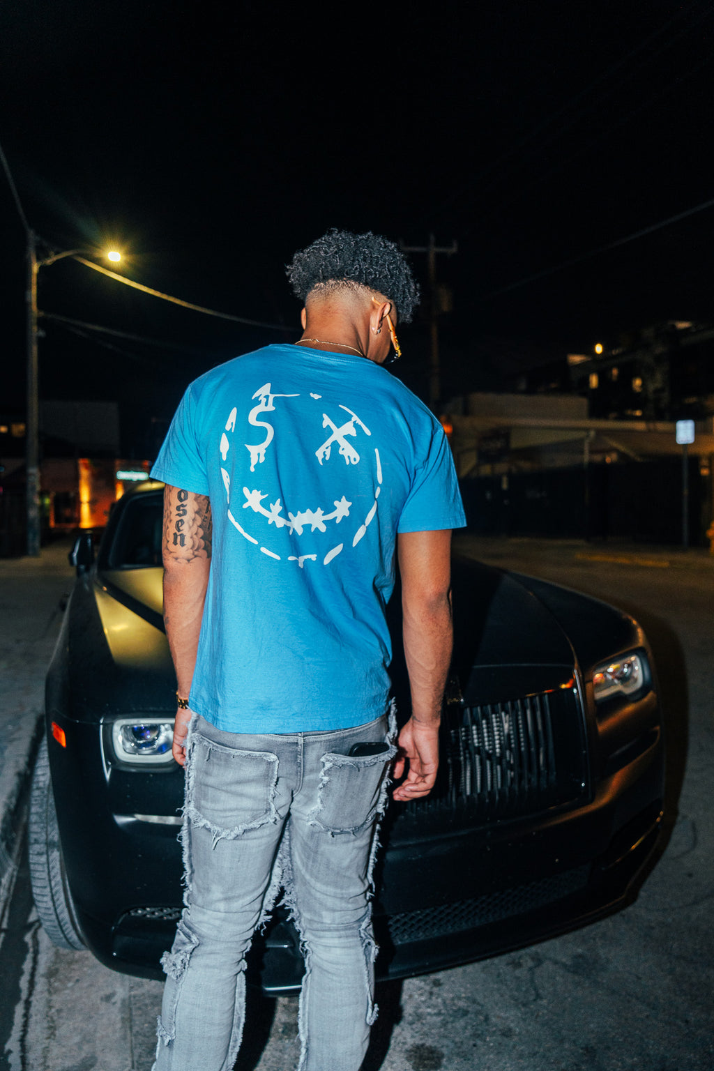 SalazarXssentials NC Blue Shirt
